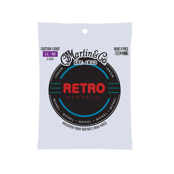 Retro® Acoustic Guitar Strings image number 0